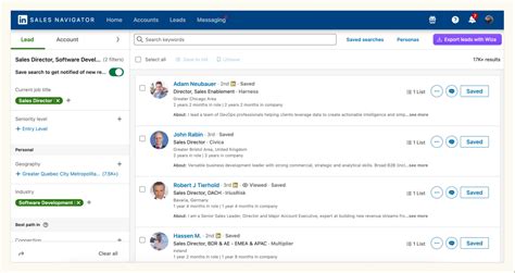 linkedin sales navigator valor|Sales Navigator .
